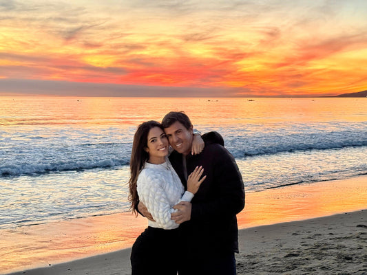 Cena romántica en la playa